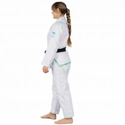 BFCM Suparaito Womens BJJ Gi Teal Jiu Jitsu