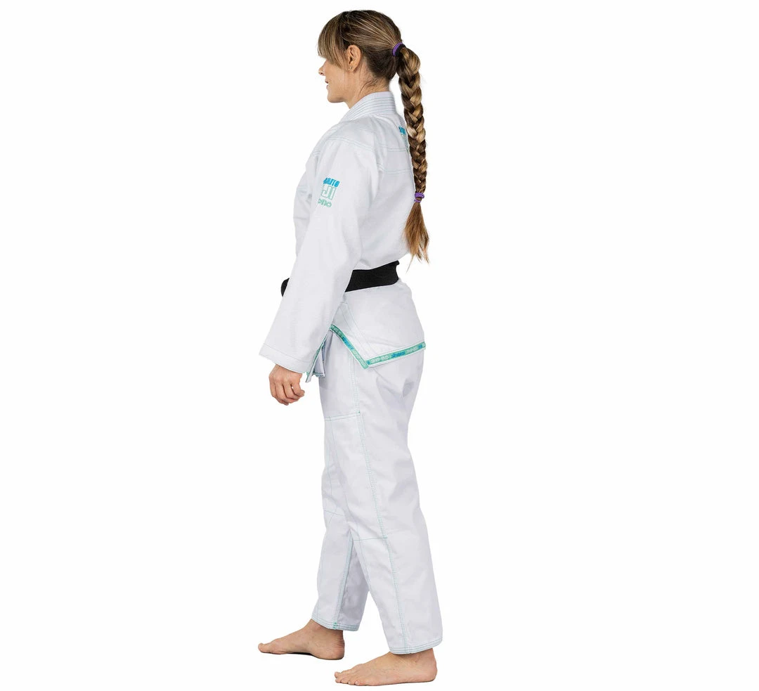 BFCM Suparaito Womens BJJ Gi Teal Jiu Jitsu BFCM Suparaito Womens BJJ Gi Teal Jiu Jitsu