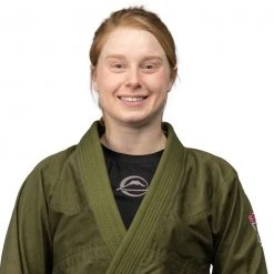 Deelux Jiu Jitsu Suparaito Women's BJJ Gi Military Green And Pink 11 Deelux Jiu Jitsu Suparaito Women's BJJ Gi Military Green And Pink