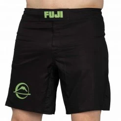 Bona Sun Jiu Jitsu Baseline Fight Shorts Black/Green 10 Bona Sun Jiu Jitsu Baseline Fight Shorts Black/Green