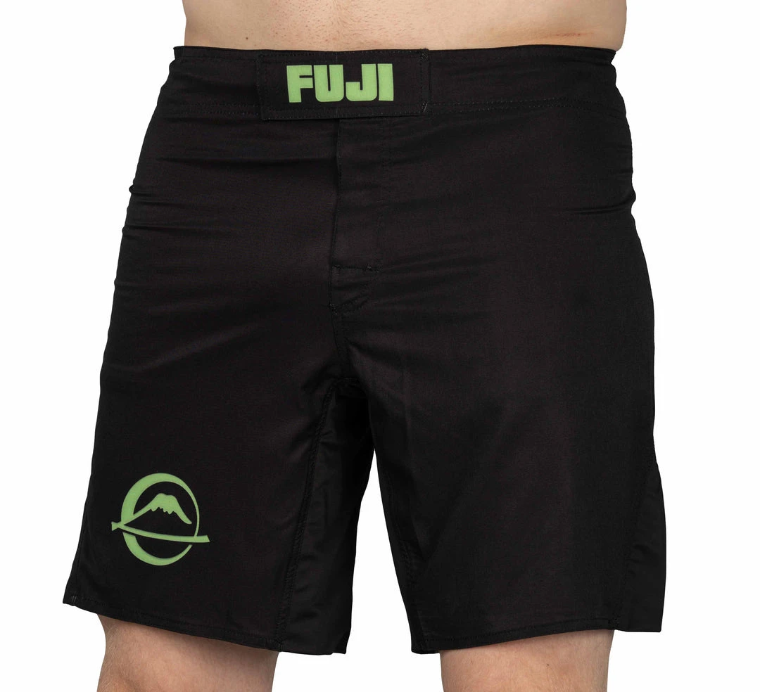 Bona Sun Jiu Jitsu Baseline Fight Shorts Black/Green 3 Bona Sun Jiu Jitsu Baseline Fight Shorts Black/Green