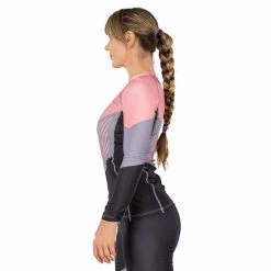 BFCM Airlock Womens Long Sleeve Rashguard Pink 11 BFCM Airlock Womens Long Sleeve Rashguard Pink