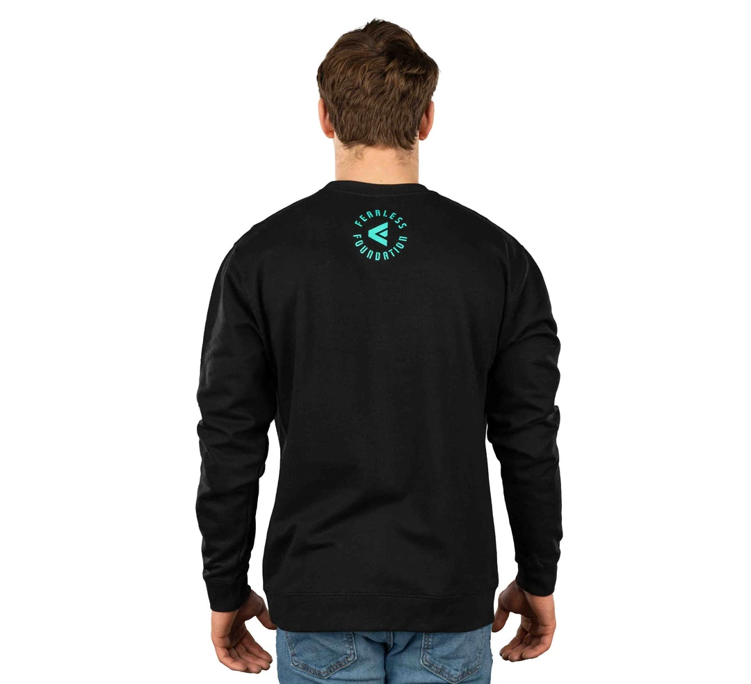 Graphic Ink Fearless Crewneck Sweatshirt (Unisex Sizing) 4 Graphic Ink Fearless Crewneck Sweatshirt (Unisex Sizing)