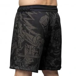 IMatt Sportswear Fighting Spirit Lightweight Shorts Black/Green Jiu Jitsu