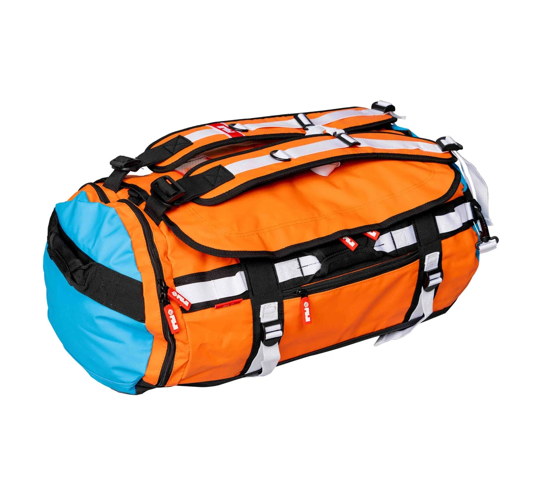 Meir Sports Gear Comp Convertible Backpack Duffle Orange 3 Meir Sports Gear Comp Convertible Backpack Duffle Orange