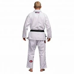 Deelux Sports Suparaito BJJ Gi XTR Edition White Jiu Jitsu