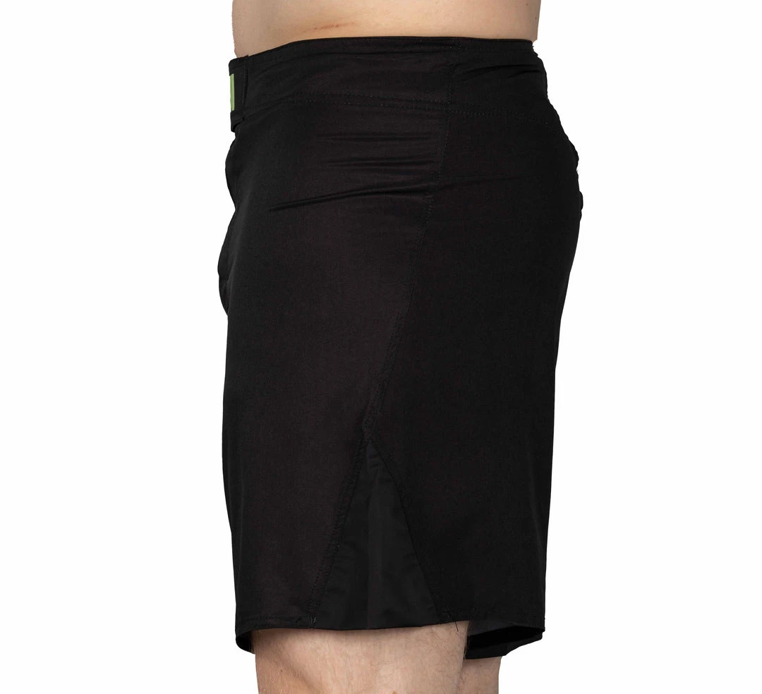 Bona Sun Jiu Jitsu Baseline Fight Shorts Black/Green 5 Bona Sun Jiu Jitsu Baseline Fight Shorts Black/Green