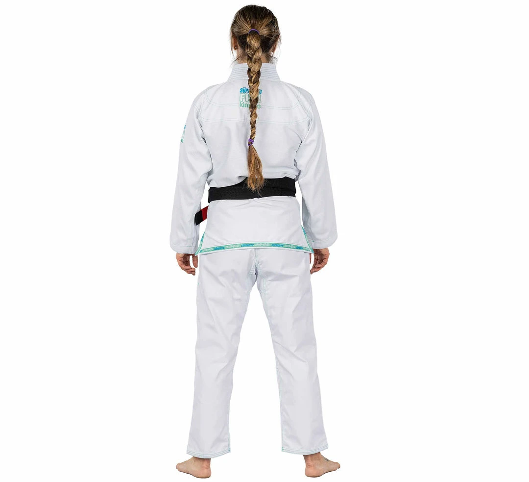 BFCM Suparaito Womens BJJ Gi Teal Jiu Jitsu BFCM Suparaito Womens BJJ Gi Teal Jiu Jitsu