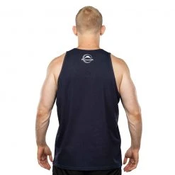 Graphic Ink Jiu Jitsu Strength & Honor Tank Top Navy