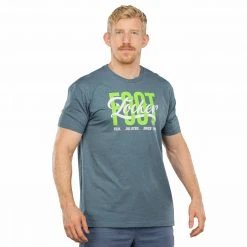 Graphic Ink Foot Locker T-Shirt Indigo
