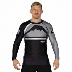 Blowout Mount Long Sleeve Rashguard Grey
