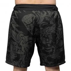 IMatt Sportswear Fighting Spirit Lightweight Shorts Black/Green Jiu Jitsu 2 IMatt Sportswear Fighting Spirit Lightweight Shorts Black/Green Jiu Jitsu