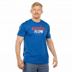 Graphic Ink Jiu Jitsu Jiu-Jitsu Flow T-Shirt Blue