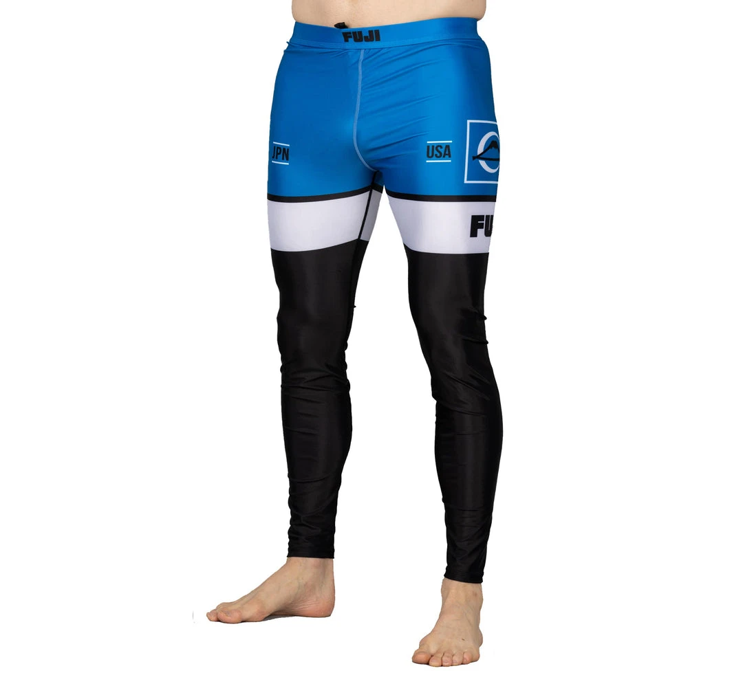 Blowout Outlet Classic Grappling Spats Blue 3 Blowout Outlet Classic Grappling Spats Blue