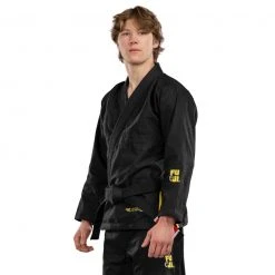 Deelux Ultra Lite BJJ Gi Black Jiu Jitsu