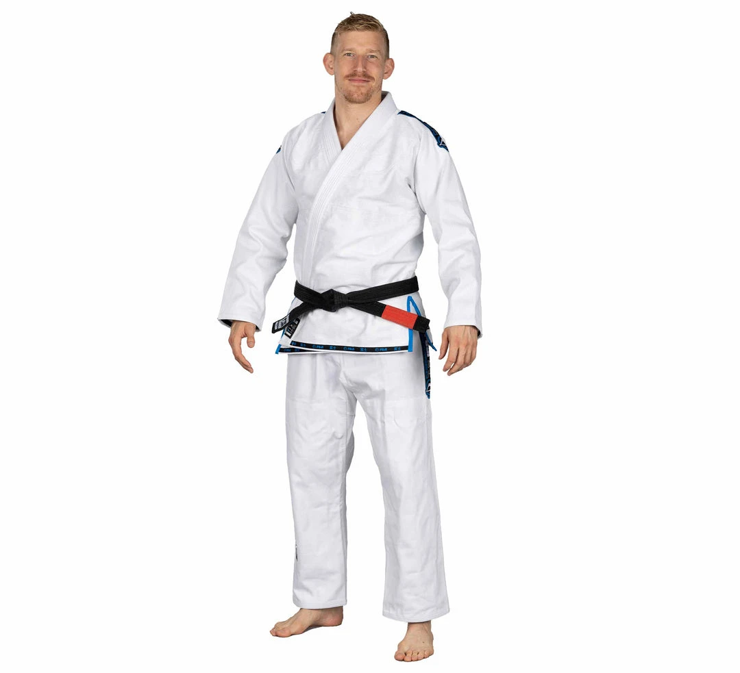 Deelux Kassen 3.0 BJJ Gi White/Blue 5 Deelux Kassen 3.0 BJJ Gi White/Blue
