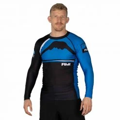 Blowout Mount Long Sleeve Rashguard Blue 14 Blowout Mount Long Sleeve Rashguard Blue