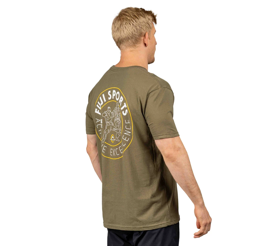 Graphic Ink Jiu Jitsu Martial Artist Shirt Green 4 Graphic Ink Jiu Jitsu Martial Artist Shirt Green