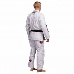 Deelux Sports Suparaito BJJ Gi XTR Edition White Jiu Jitsu