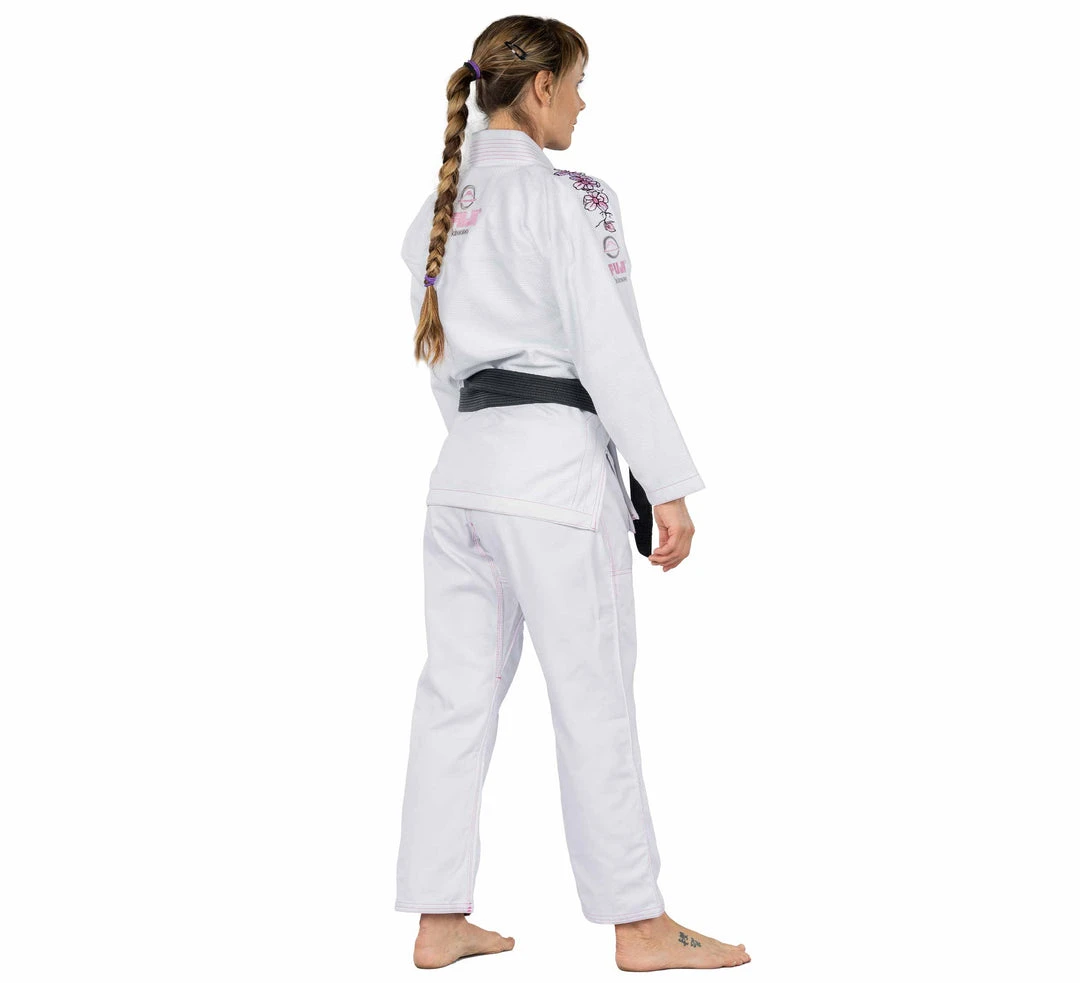 BFCM Blossom Womens Jiu Jitsu Gi White 5 BFCM Blossom Womens Jiu Jitsu Gi White