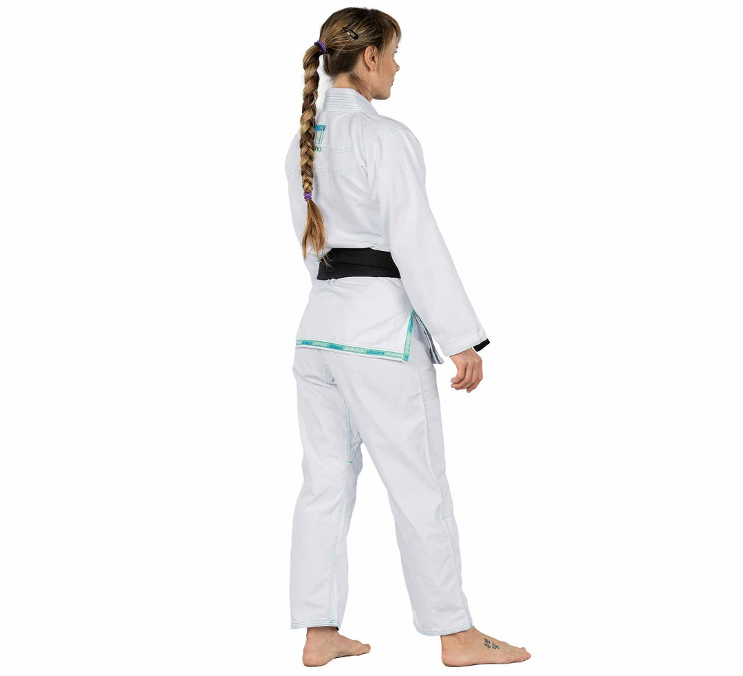 BFCM Suparaito Womens BJJ Gi Teal Jiu Jitsu BFCM Suparaito Womens BJJ Gi Teal Jiu Jitsu