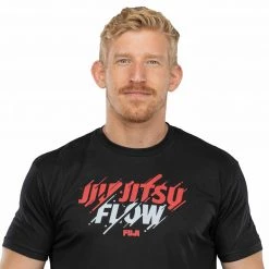 Graphic Ink Jiu-Jitsu Flow T-Shirt Black