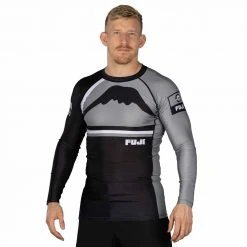 Blowout Mount Long Sleeve Rashguard Grey