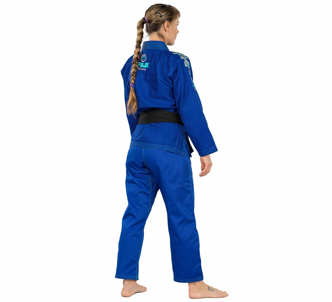 BFCM Blossom Womens Jiu Jitsu Gi Blue 7 BFCM Blossom Womens Jiu Jitsu Gi Blue