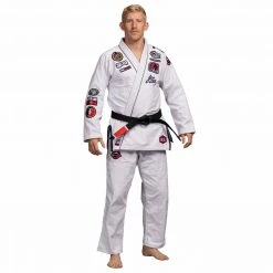 Deelux Sports Suparaito BJJ Gi XTR Edition White Jiu Jitsu