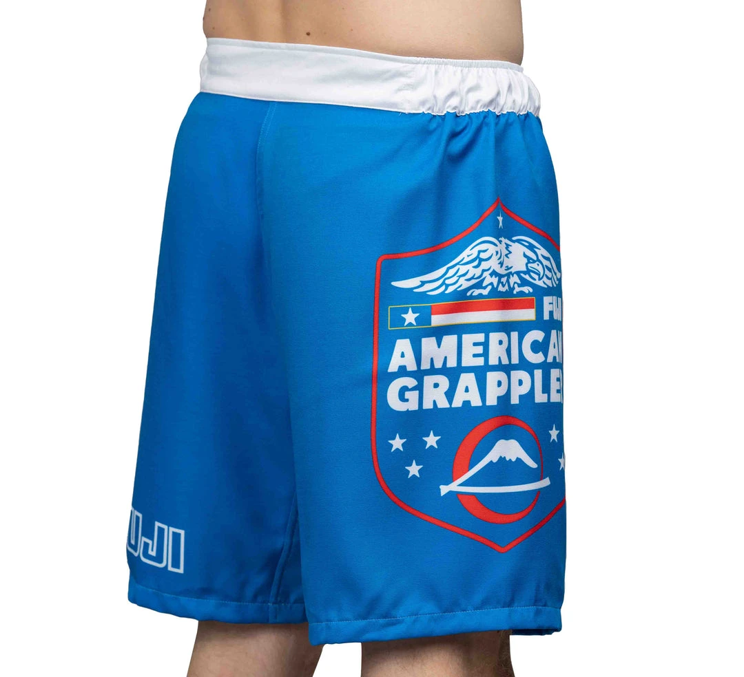IMatt Sportswear American Grappler Shorts Blue Jiu Jitsu 7 IMatt Sportswear American Grappler Shorts Blue Jiu Jitsu