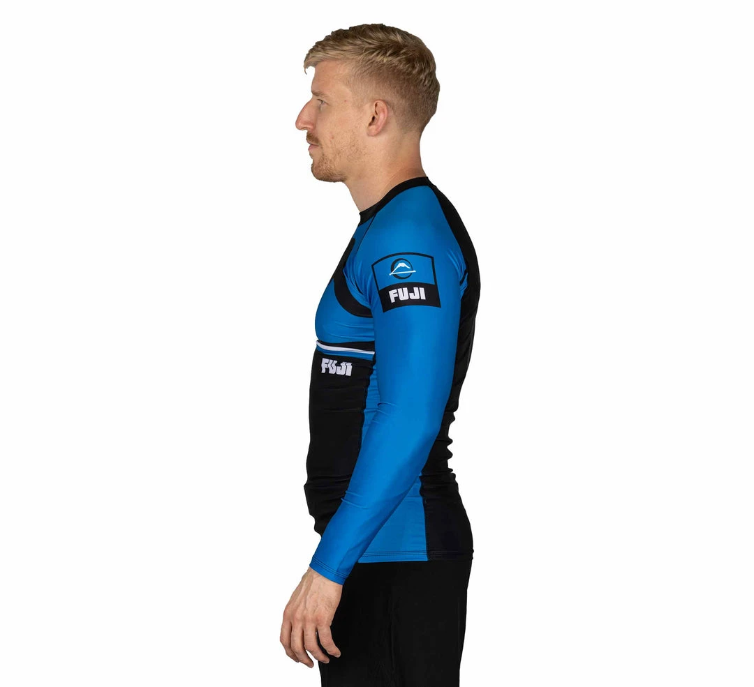 Blowout Mount Long Sleeve Rashguard Blue 7 Blowout Mount Long Sleeve Rashguard Blue