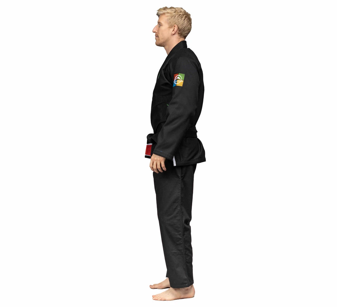 Blowout Outlet Suparaito BJJ Gi Gamer Series Black/Green Blowout Outlet Suparaito BJJ Gi Gamer Series Black/Green