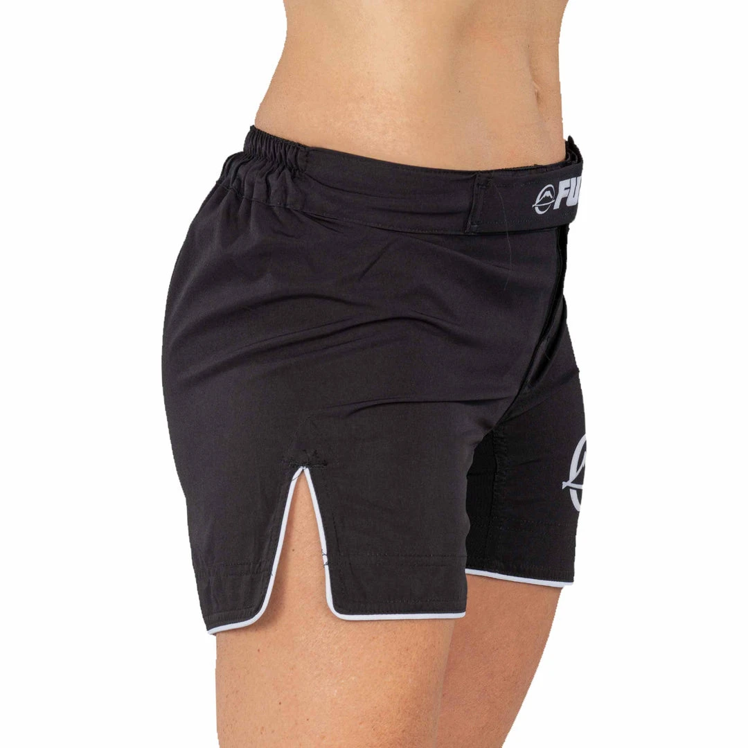 BFCM Jiu Jitsu Baseline Womens Black Grappling Shorts 2 BFCM Jiu Jitsu Baseline Womens Black Grappling Shorts