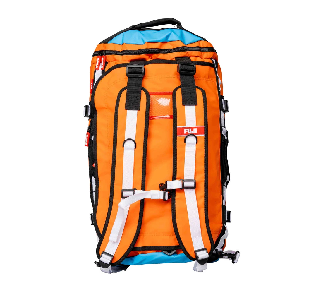 Meir Sports Gear Comp Convertible Backpack Duffle Orange 5 Meir Sports Gear Comp Convertible Backpack Duffle Orange