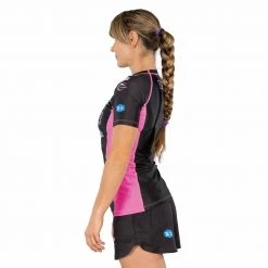Blowout XTR Extreme Women's Short Sleeve Rashguard Pink 11 Blowout XTR Extreme Women's Short Sleeve Rashguard Pink