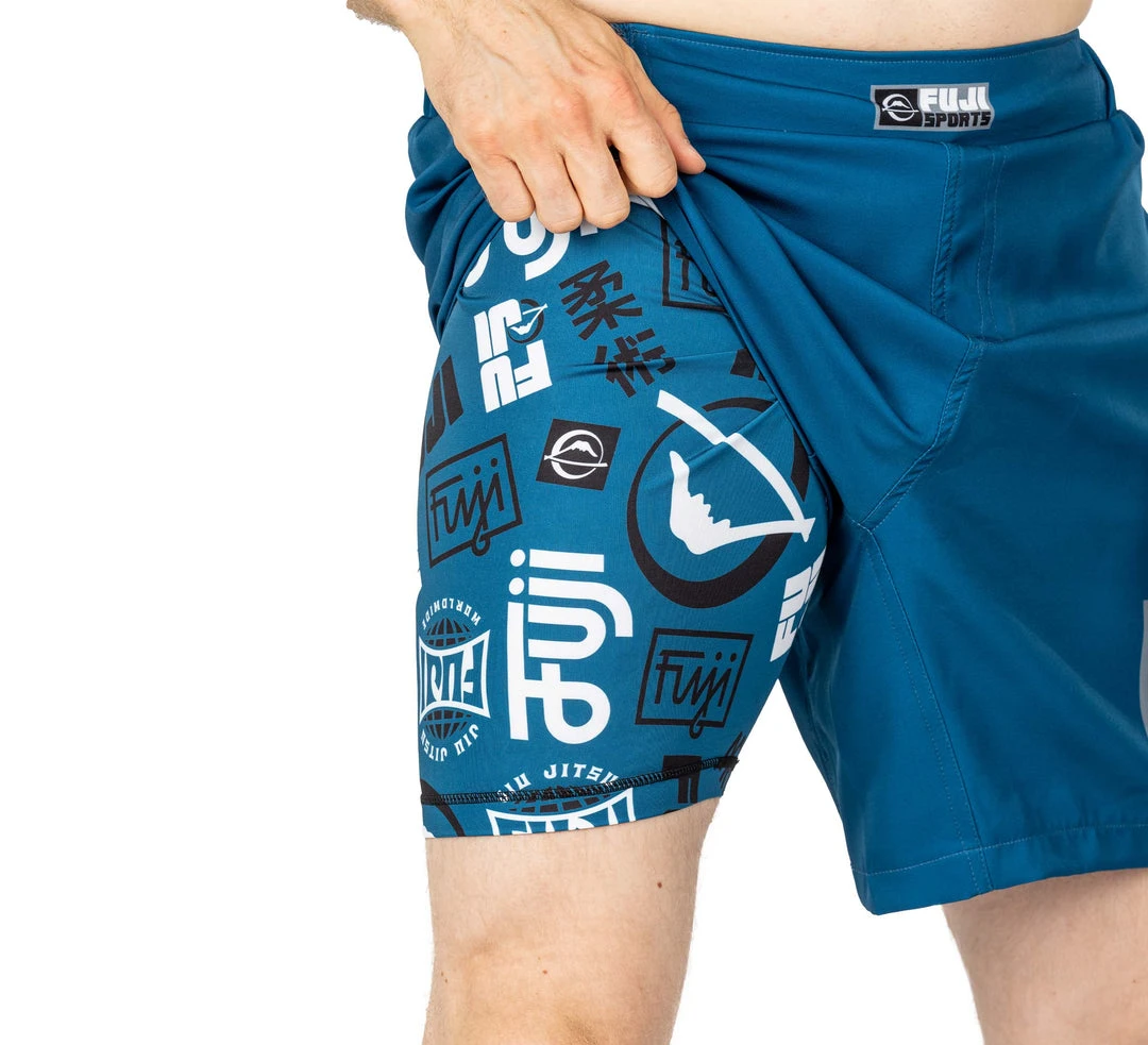 BFCM Jiu Jitsu Ultimate Grappling Shorts Navy 7 BFCM Jiu Jitsu Ultimate Grappling Shorts Navy