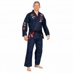 Deelux Sports Suparaito BJJ Gi XTR Edition Navy Jiu Jitsu 6 Deelux Sports Suparaito BJJ Gi XTR Edition Navy Jiu Jitsu