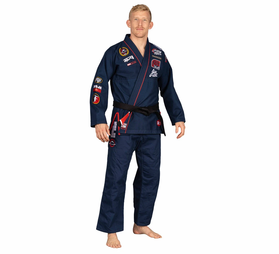 Deelux Sports Suparaito BJJ Gi XTR Edition Navy Jiu Jitsu Deelux Sports Suparaito BJJ Gi XTR Edition Navy Jiu Jitsu
