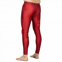 IMatt Sportswear Never Surrender Grappling Spats Red Jiu Jitsu
