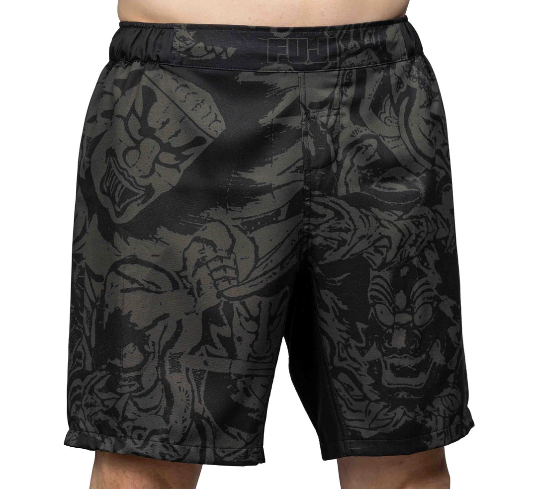 IMatt Sportswear Fighting Spirit Lightweight Shorts Black/Green Jiu Jitsu IMatt Sportswear Fighting Spirit Lightweight Shorts Black/Green Jiu Jitsu