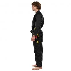 Deelux Ultra Lite BJJ Gi Black Jiu Jitsu