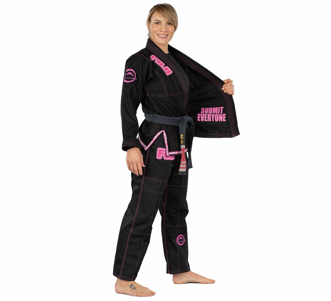 BFCM Jiu Jitsu Submit Everyone Womens BJJ Gi Pink 5 BFCM Jiu Jitsu Submit Everyone Womens BJJ Gi Pink