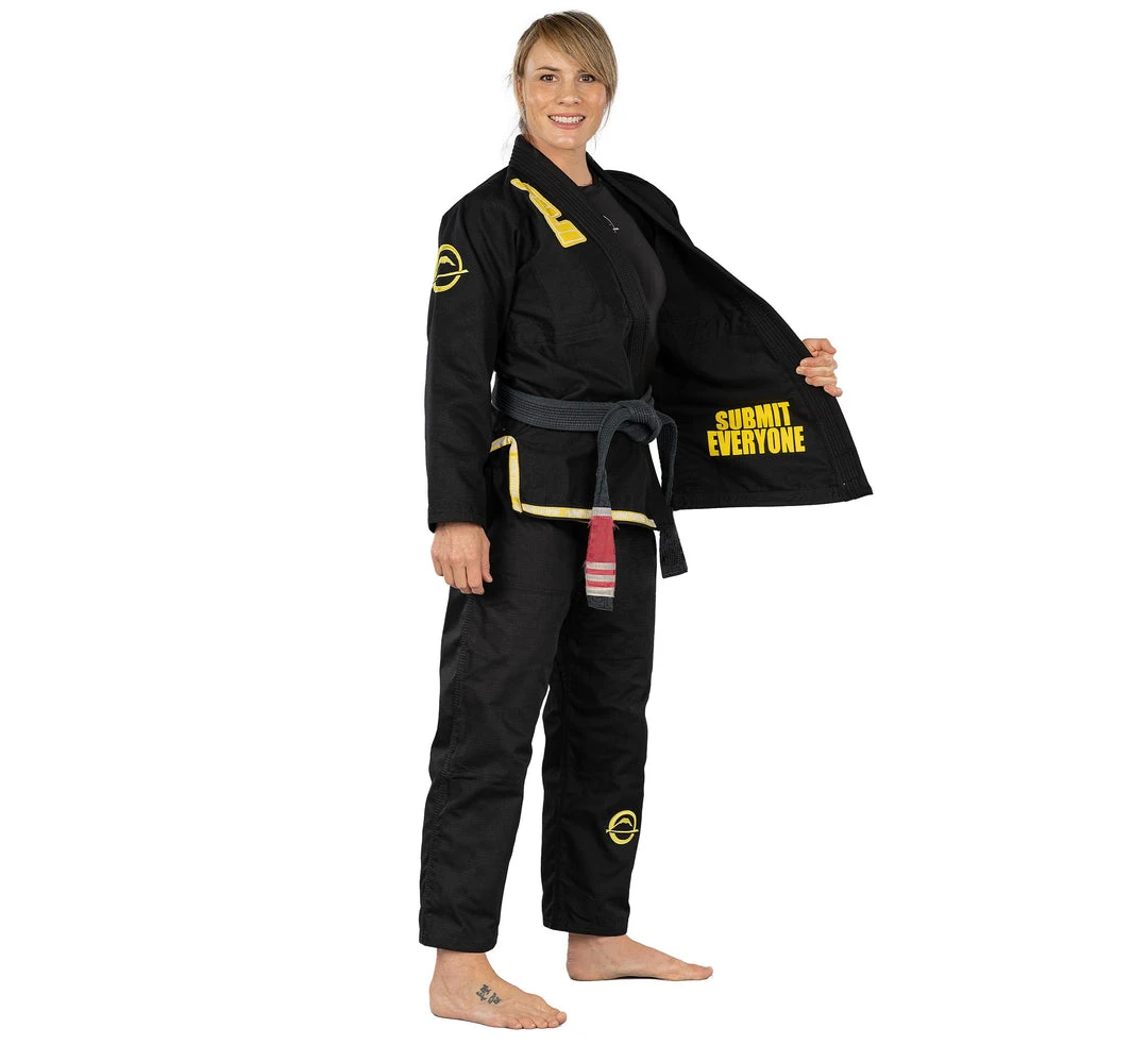 BFCM Jiu Jitsu Submit Everyone Women's BJJ Gi Black 2 BFCM Jiu Jitsu Submit Everyone Women's BJJ Gi Black