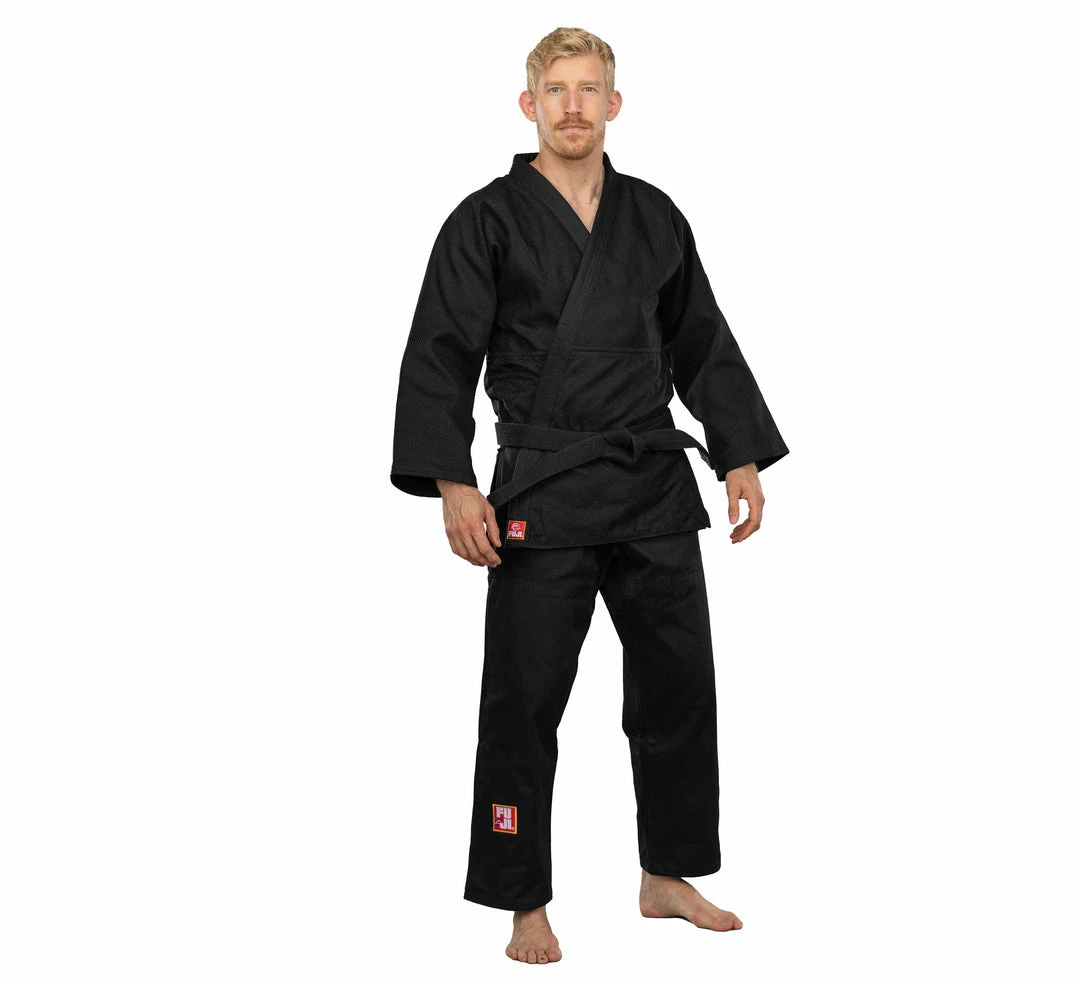 Deelux Euro Competition Judo Gi Black 4 Deelux Euro Competition Judo Gi Black