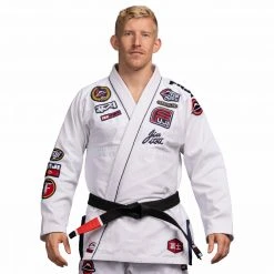 Deelux Sports Suparaito BJJ Gi XTR Edition White Jiu Jitsu
