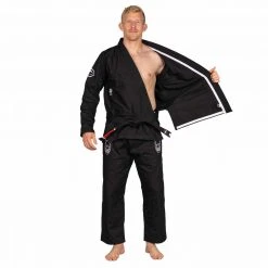 Deelux Suparaito BJJ Gi Dark Arts Edition Black Jiu Jitsu 17 Deelux Suparaito BJJ Gi Dark Arts Edition Black Jiu Jitsu