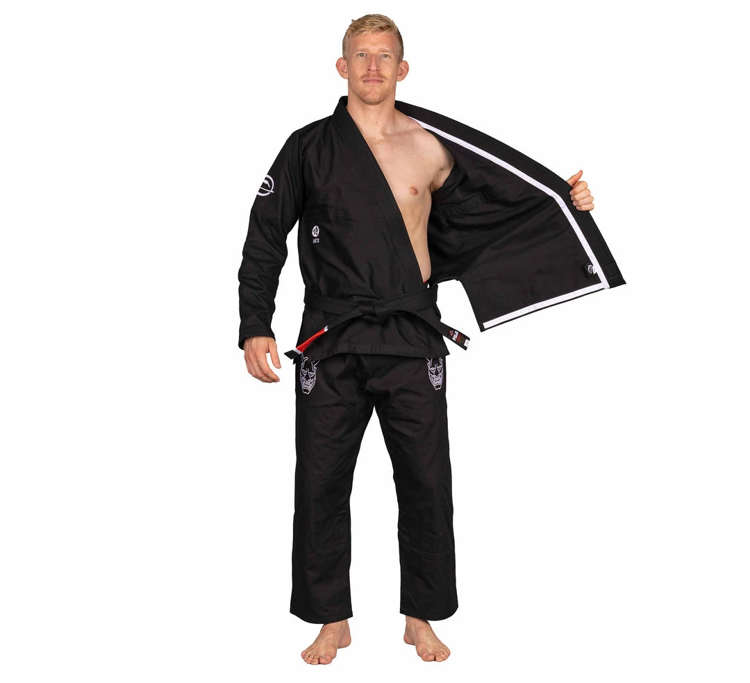 Deelux Suparaito BJJ Gi Dark Arts Edition Black Jiu Jitsu 8 Deelux Suparaito BJJ Gi Dark Arts Edition Black Jiu Jitsu