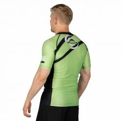 Blowout Outlet Vision Short Sleeve Rashguard Green