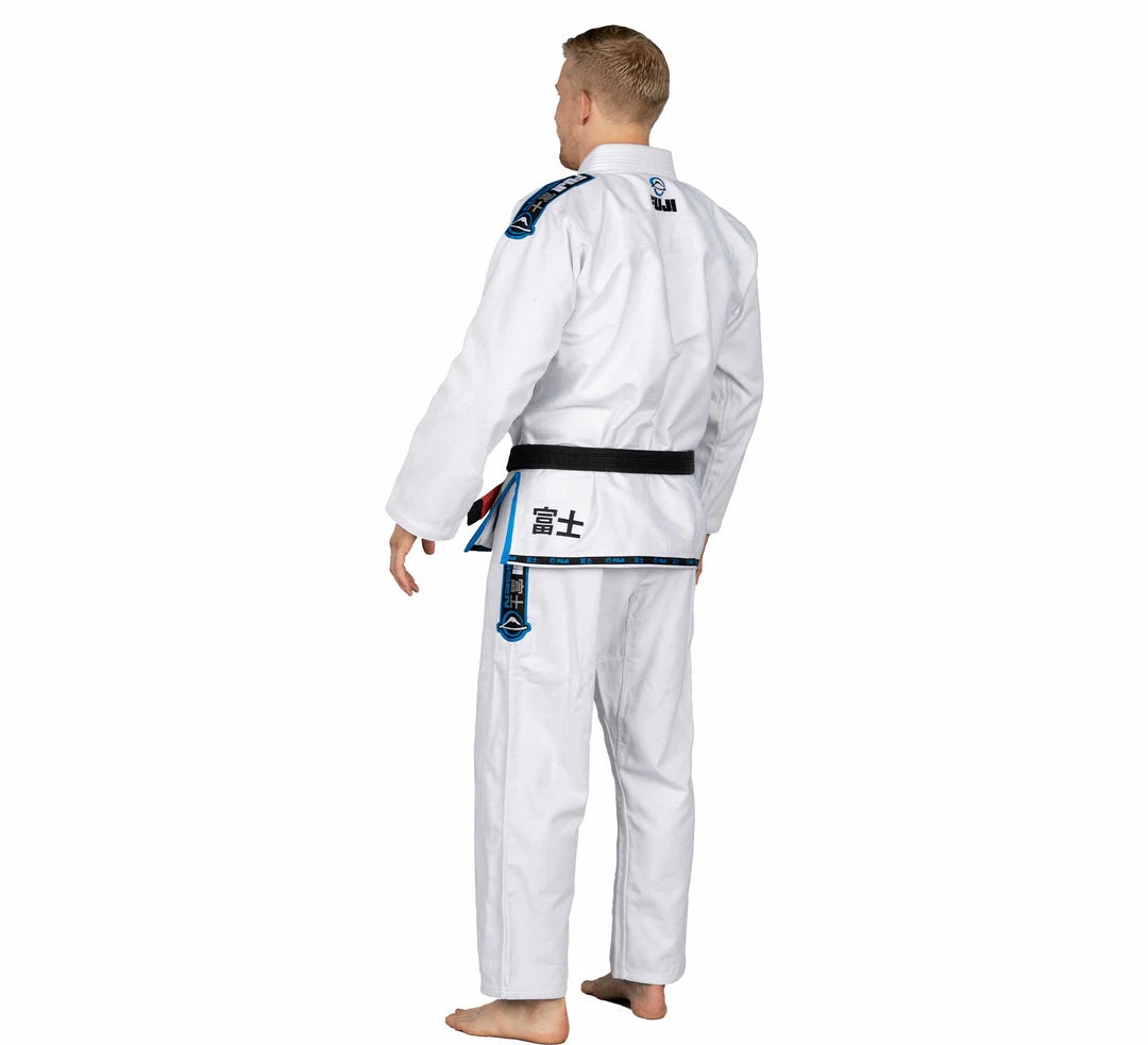 Deelux Kassen 3.0 BJJ Gi White/Blue 8 Deelux Kassen 3.0 BJJ Gi White/Blue