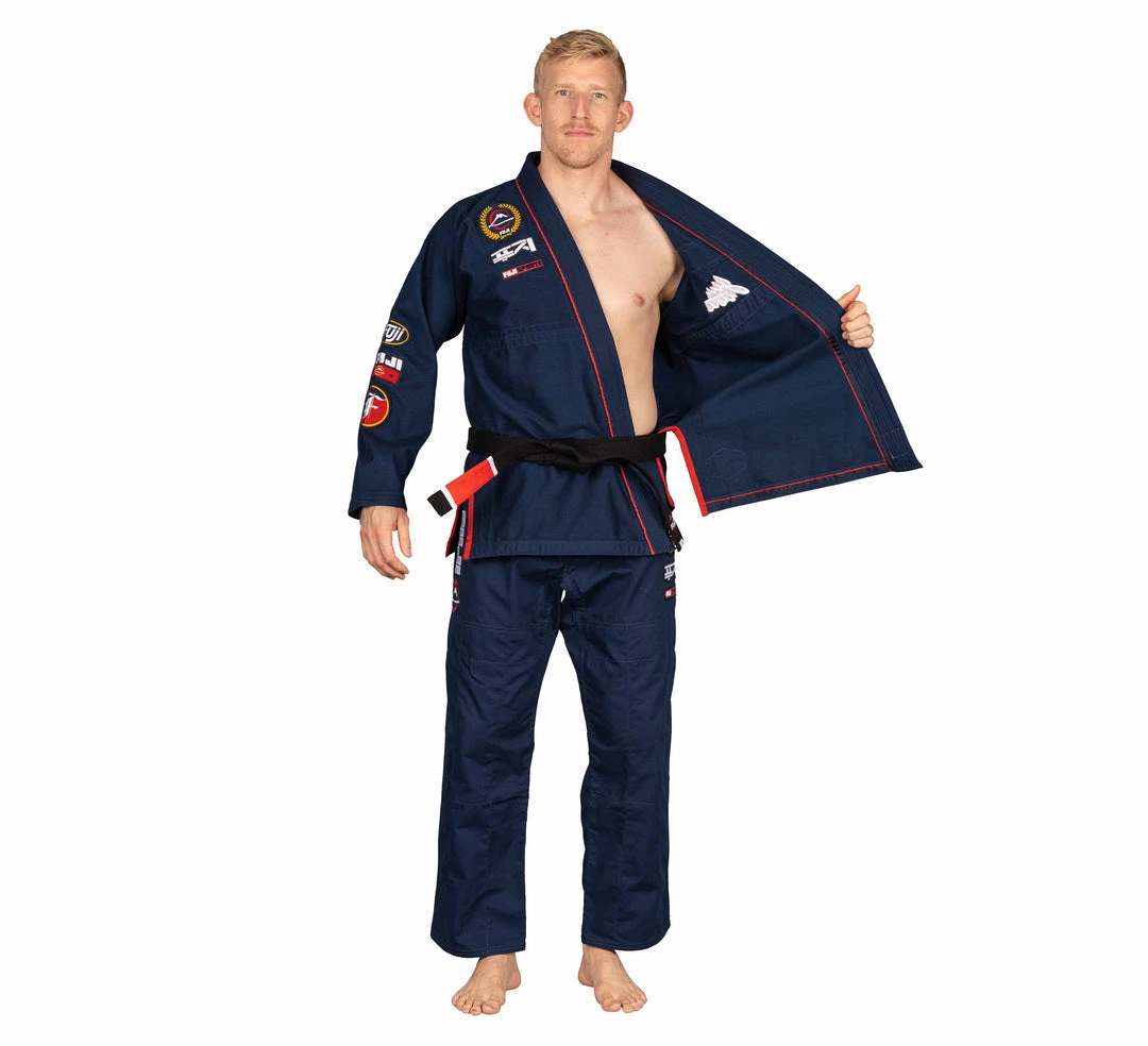 Deelux Sports Suparaito BJJ Gi XTR Edition Navy Jiu Jitsu Deelux Sports Suparaito BJJ Gi XTR Edition Navy Jiu Jitsu